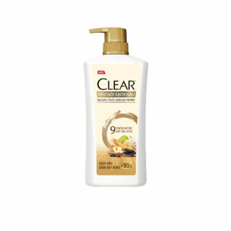 Ảnh của Dầu gội Clear 9 Thảo dược cổ truyền 630g