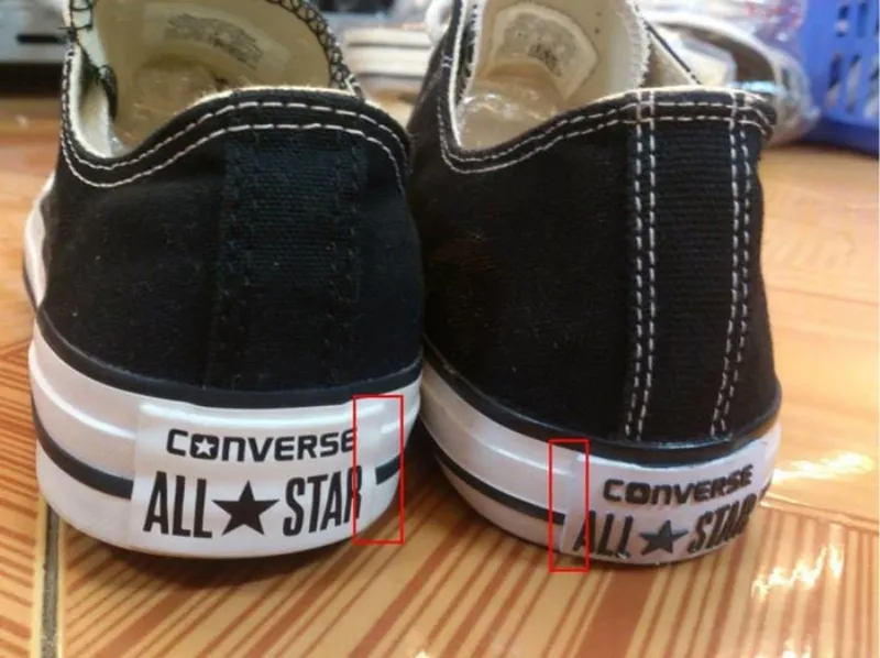 Cách phân biệt giày Converse thật giả