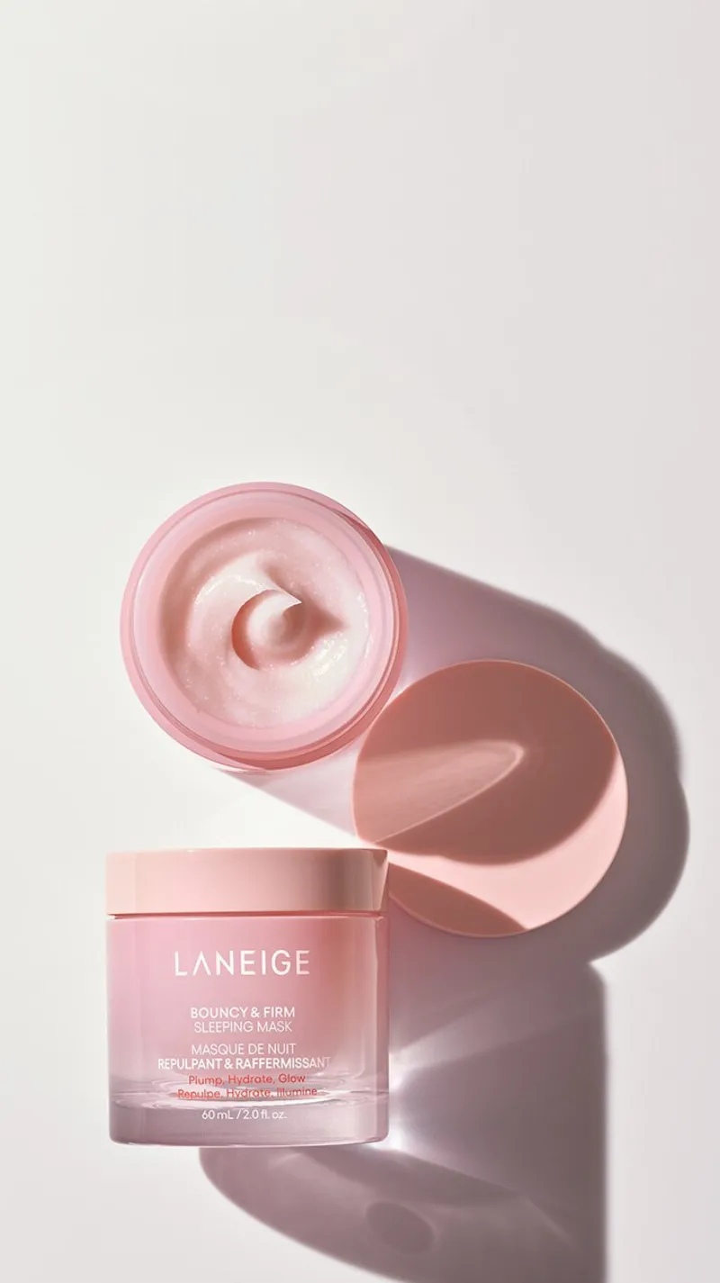 Cách sử dụng Laneige Bouncy & Firm Sleeping Mask