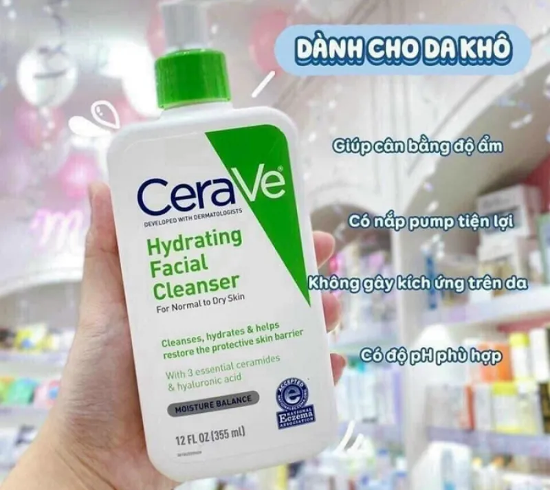 Cerave Hydrating Facial Cleanser