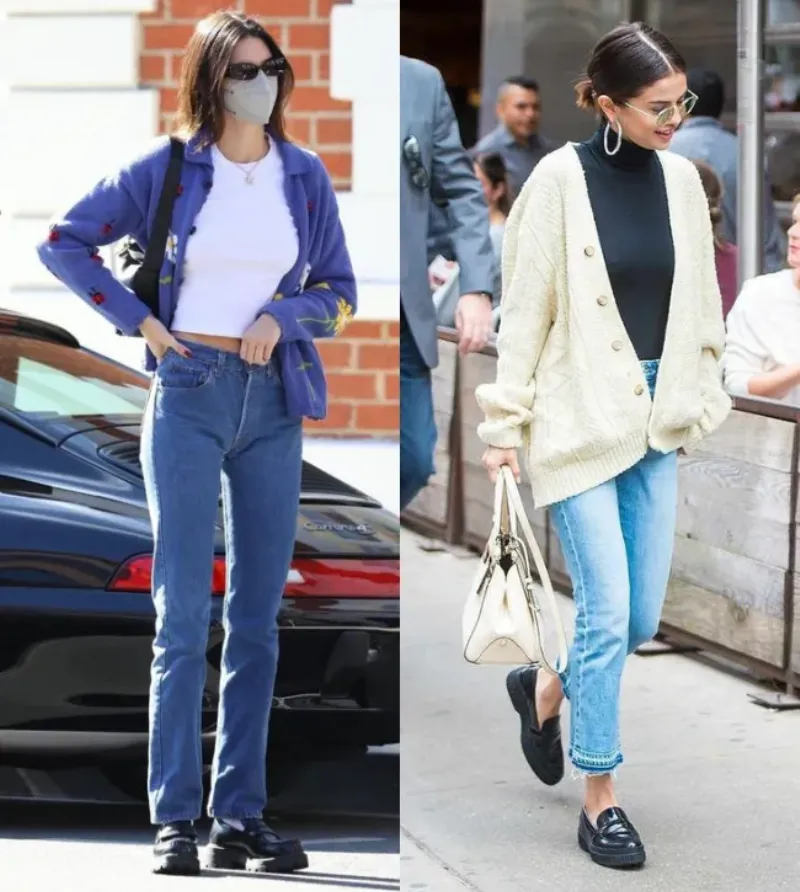  Có thể kết hợp áo khoác cardigan với áo thun, áo ống hay áo croptop 