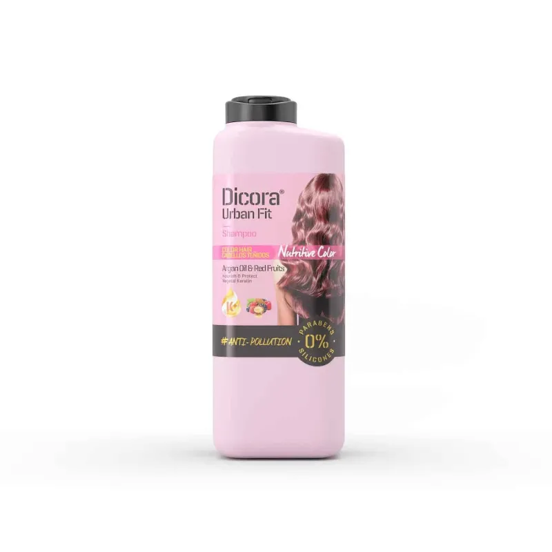 Dầu Gội cho tóc nhuộm Dicora Urban Fit Cabellos Tenidos Chiết Xuất Tinh Dầu Argan 400ml