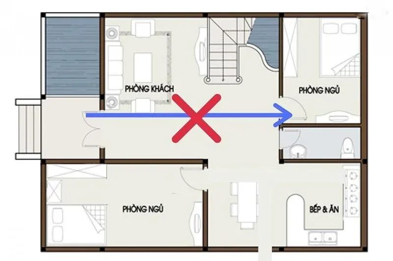 Giường ngủ đặt kiểu gì cũng cần tránh 3 bức tường này - Hình 2