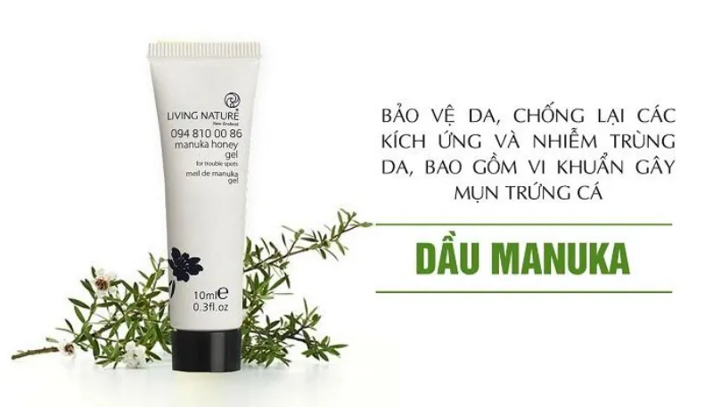 Kem trị mụn từ mật ong Manuka