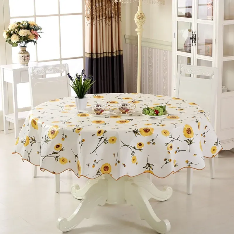 Khăn trải bàn từ chất liệu oilcloth dễ bảo quản