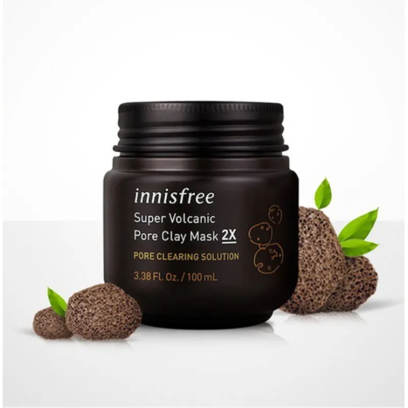 Mặt Nạ Đất Sét Innisfree Super Volcanic Pore Clay Mask 2X 100ml