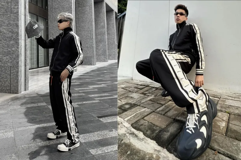 Mẫu quần Poly Track Pants nhà Stussy