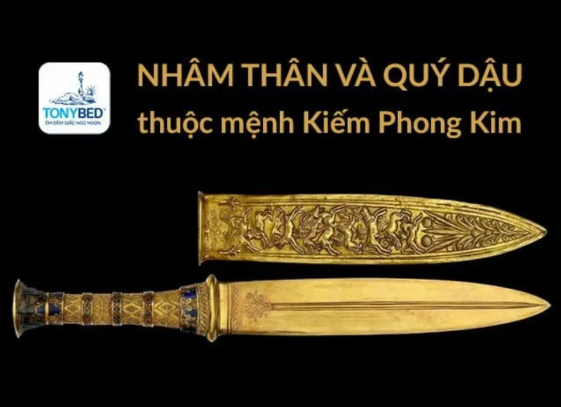 Nhâm Thân (1992), Quý Dậu (1993) mang mệnh Kiếm Phong Kim