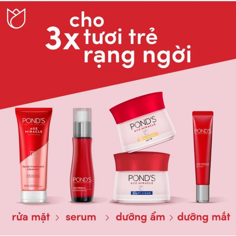 Review kem dưỡng Pond's Age Miracle chống lão hoá ngày và đêm