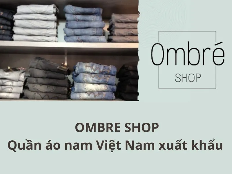 Shop quần áo nam VNXK B Original