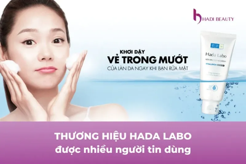 Thương hiệu Hada Labo đáng tin cậy