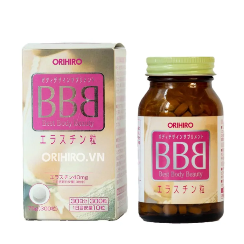 Viên uống BBB Orihiro 300 viên