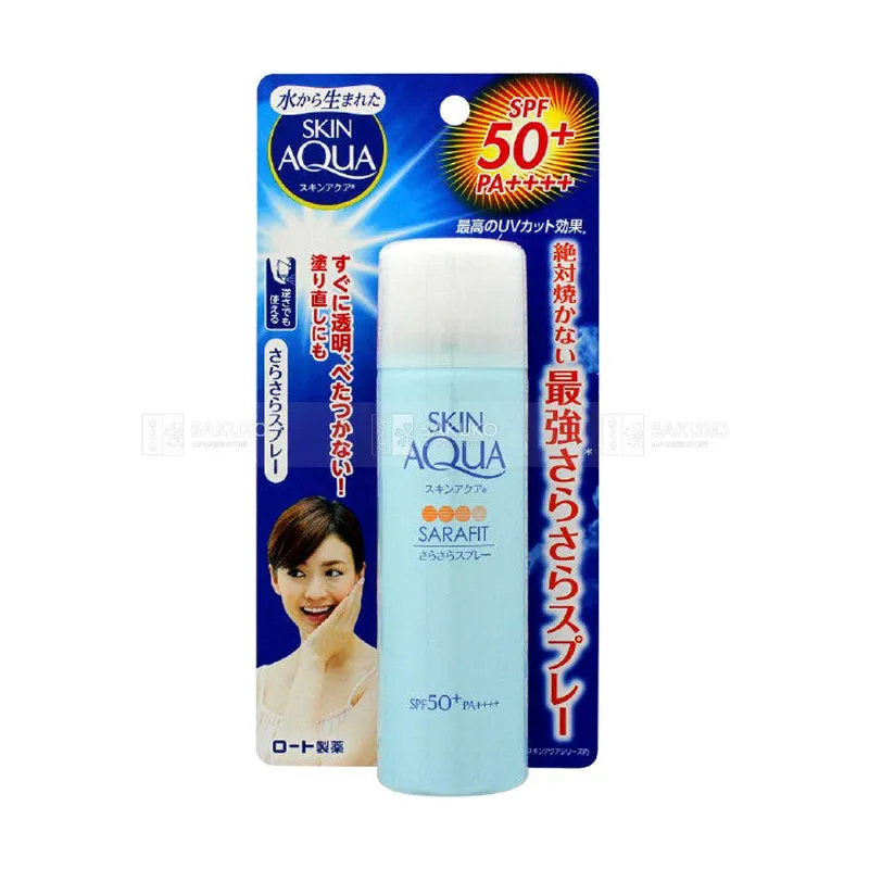 Xịt chống nắng Skin Aqua Sarafit Essence UV hương hoa