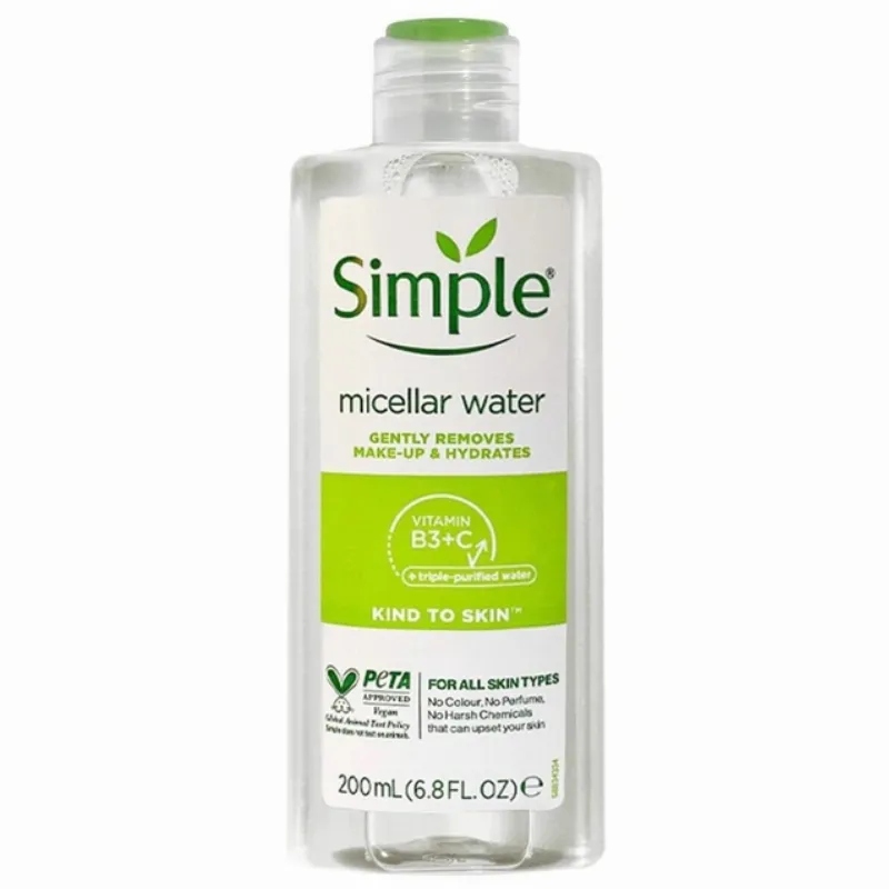 Simple Cleansing Micellar Water phù hợp với mọi loại da